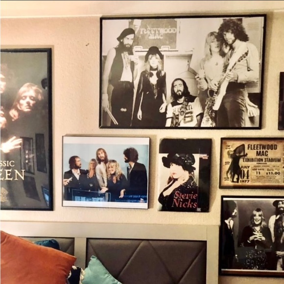 STEVIE NICKS RARE 8X10 FRAMED PHOTO VINTAGE FLEETWOOD MAC 1970S - Picture 4 of 7